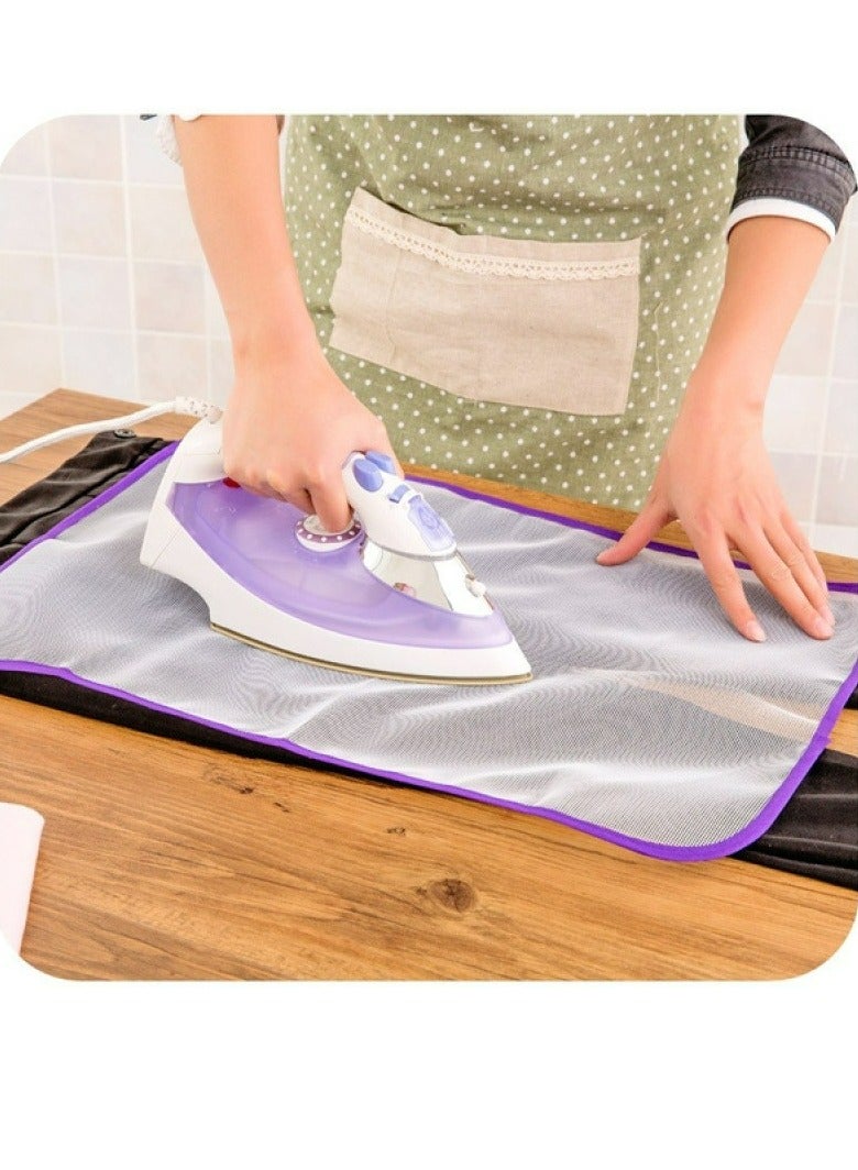 2pcs High Temperature Ironing Cloth - Protects Clothing and Board, Insulation Pad for Safe Ironing - Home Accessory(Random Color)  - Image 2