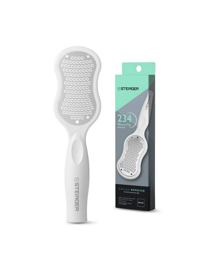 Foot Rasp File Callus Remover, Professional Foot File For Safe Exfoliation & For Use On Wet Or Dry Skin, Precision Micro Cutters Ensures Comfort & Safety - White - pzsku/Z45A3A00352E3603726E1Z/45/_/1730799063/e14db838-2760-4d34-ab82-39fdfd2b38c0