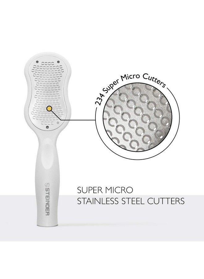 Foot Rasp File Callus Remover, Professional Foot File For Safe Exfoliation & For Use On Wet Or Dry Skin, Precision Micro Cutters Ensures Comfort & Safety - White - pzsku/Z45A3A00352E3603726E1Z/45/_/1730799065/cc04cce7-834e-4123-ab30-5daa45d14991