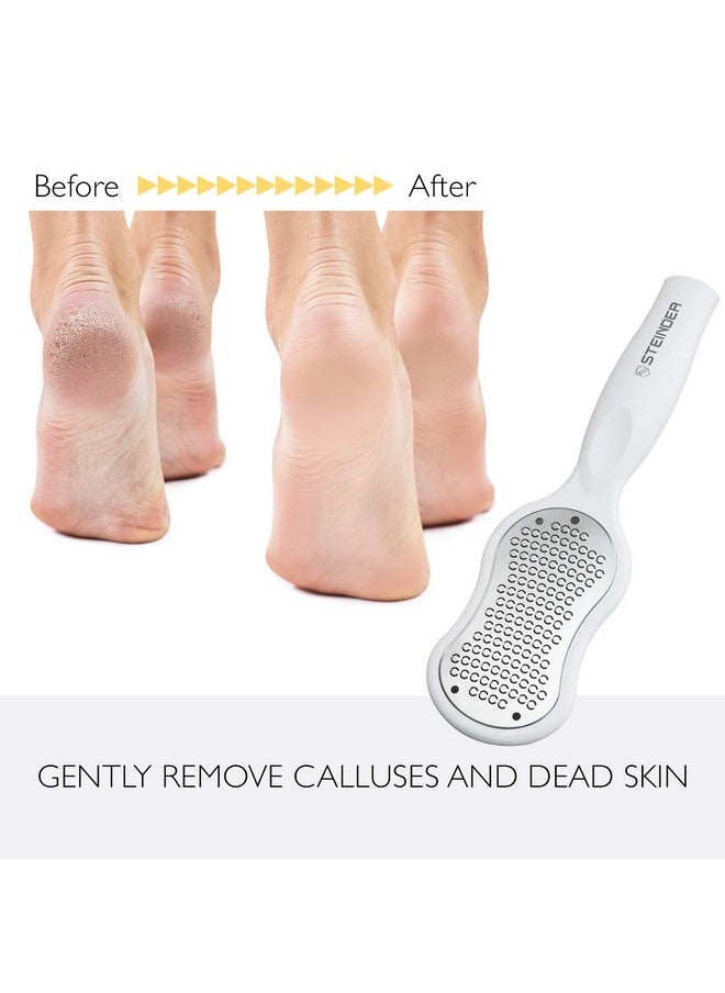 Foot Rasp File Callus Remover, Professional Foot File For Safe Exfoliation & For Use On Wet Or Dry Skin, Precision Micro Cutters Ensures Comfort & Safety - White - pzsku/Z45A3A00352E3603726E1Z/45/_/1730799068/926e84c7-f153-403b-813c-c074548d8c8a