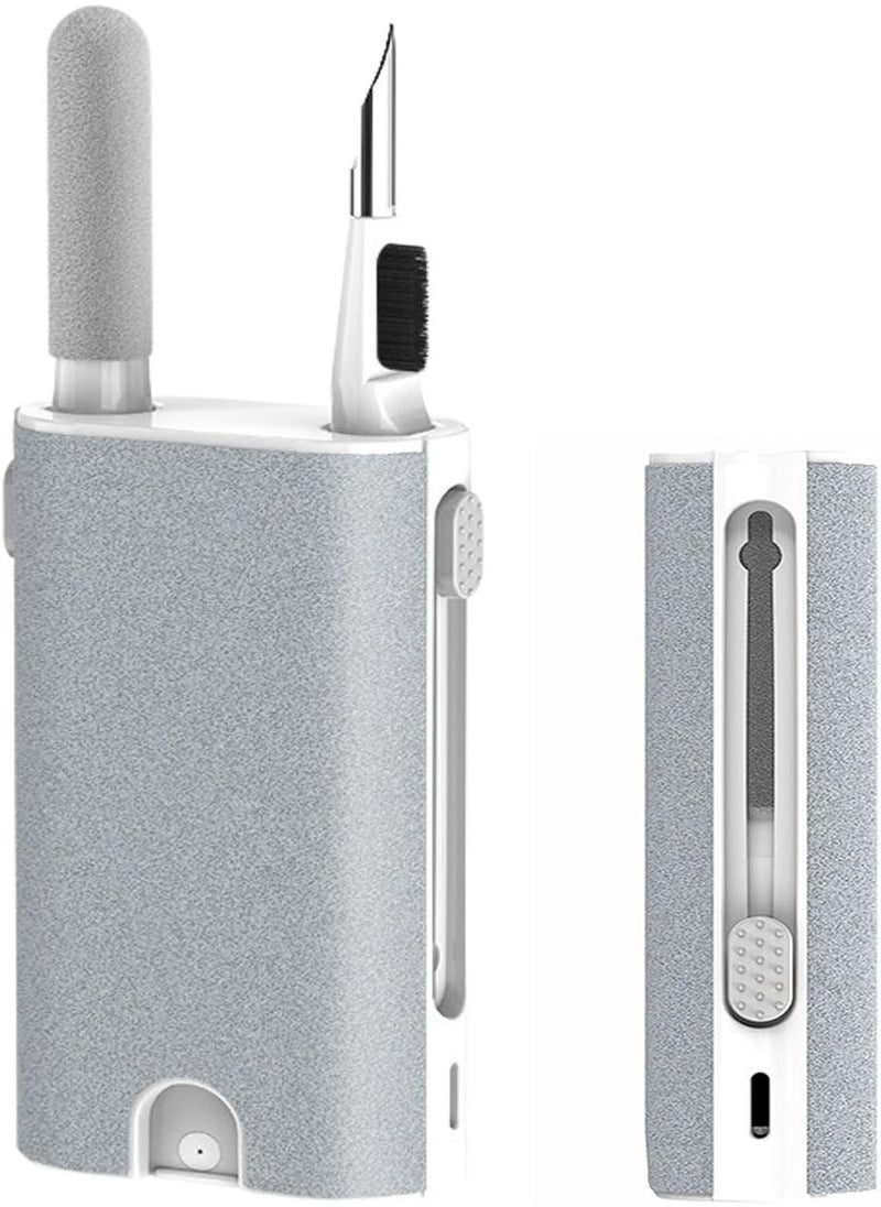 GGOOT - Headphone Cleaning Pen, 3 In 1 Multi-Function Cleaner Kit Soft Brush For Phone, Air Pod Cleaner Kit With Soft Brush And Touchscreen Cleaner For Charging Box Accessories, Pc, Camera And Mobile - Image 1