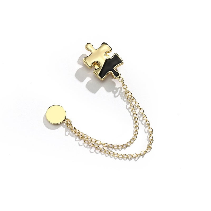 485#Black - Black Color, Adjustable Length Clip for Pants and Sleeves - Image 1