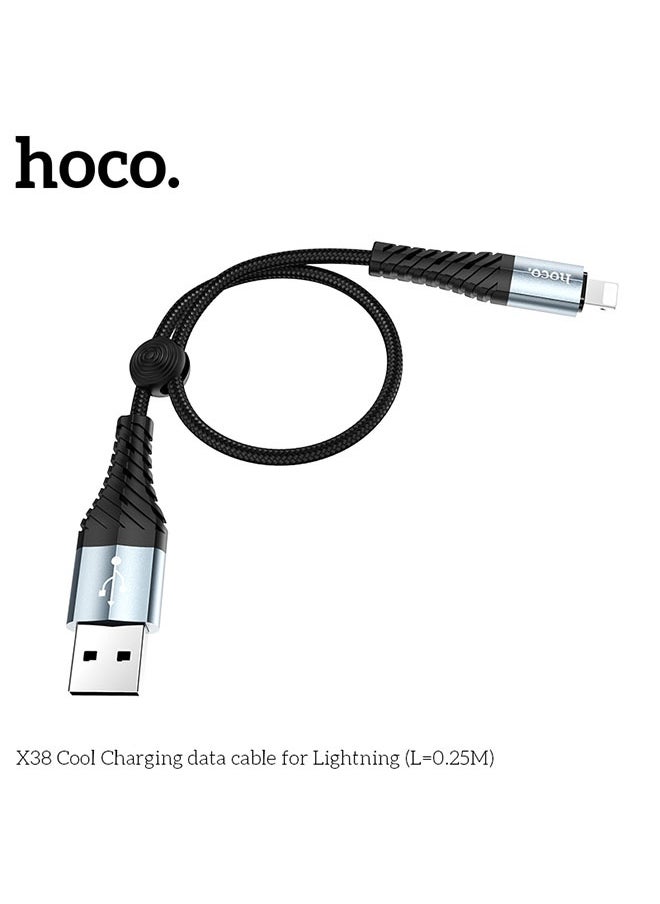 X38 Cool Charging data cable for iP(L=0.25M)