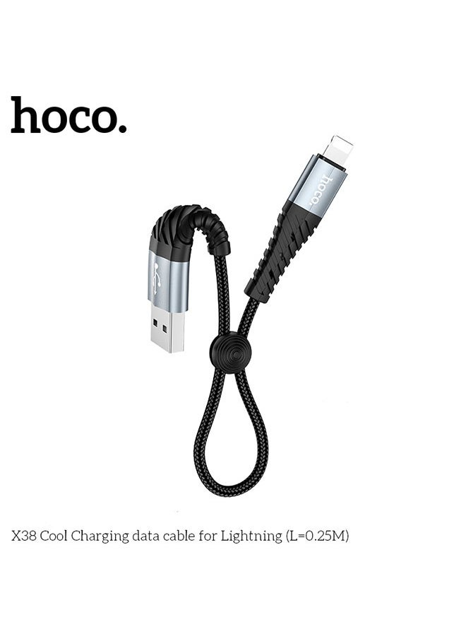 X38 Cool Charging data cable for iP(L=0.25M)