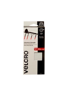 Velcro Velcro Industrial Strength Heavy Duty Stick on Tape - 1.2m X 2in, Hold Up to 4.5Kg (White)  - Image 1