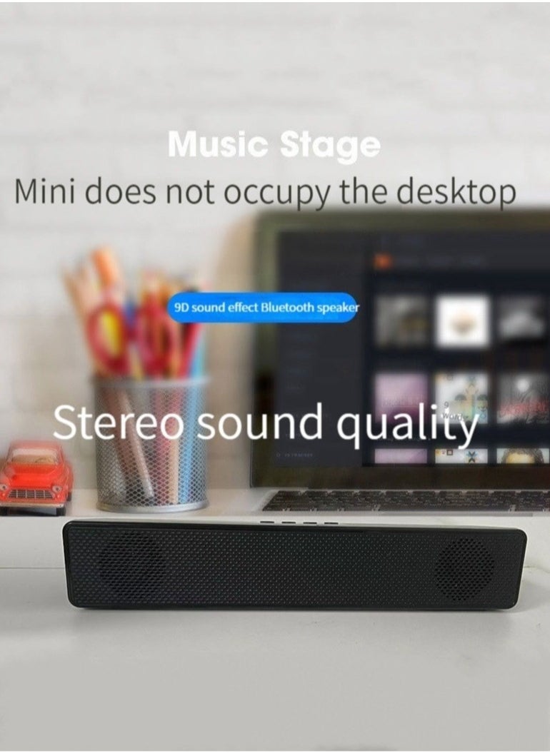New desktop computer speaker Bluetooth speaker bass Bluetooth/wired dual-mode audio multimedia Bluetooth audio