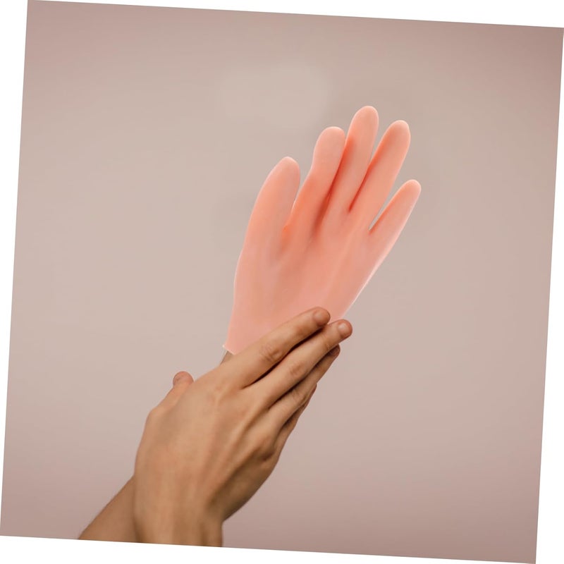 Healeved 2pairs Moisturizing Beauty Gloves Professional Sunscreen Moisturizing Gloves for Dry Hands - Image 4