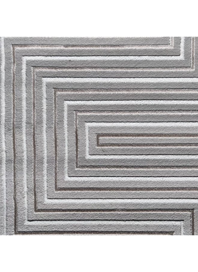 HANDPICKED FURNITURE Neutral Beige Rectangular Carpet Ultra Soft Area Carpets For Bed Room Living Room And Dining Room Anti-Slip Floor Carpets Easy To Clean Made In Turkey  - Image 4