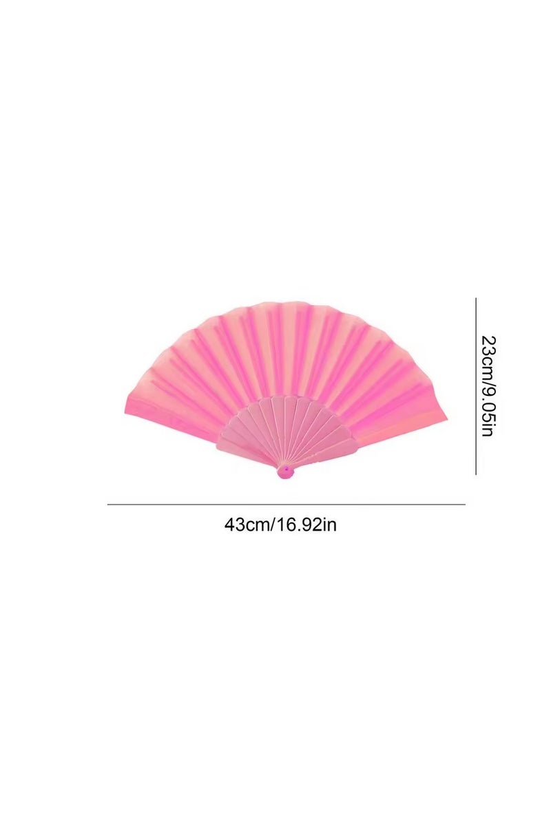 Mini Folding Hand Fan, Japanese Chinese Folding Fan, Antique Plastic Folding Fan for Summer, Beach, Decoration, Weddings, Parties 