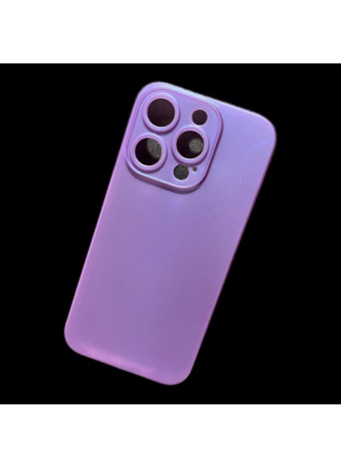 For Iphone14 Pro Max Phone Case Dirty-resistant For Apple All-inclusive Matt Pp Hard Case-Color:Dark Purple (opp Hanging Bag Packaging Model Standard)-Applicable Model:For Iphone 14plus