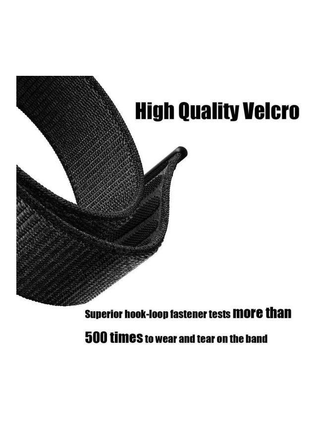 سوار بديل لساعة Apple Watch Series 5/6/7 Sport Edition-38/40/41 أسود - Image 3