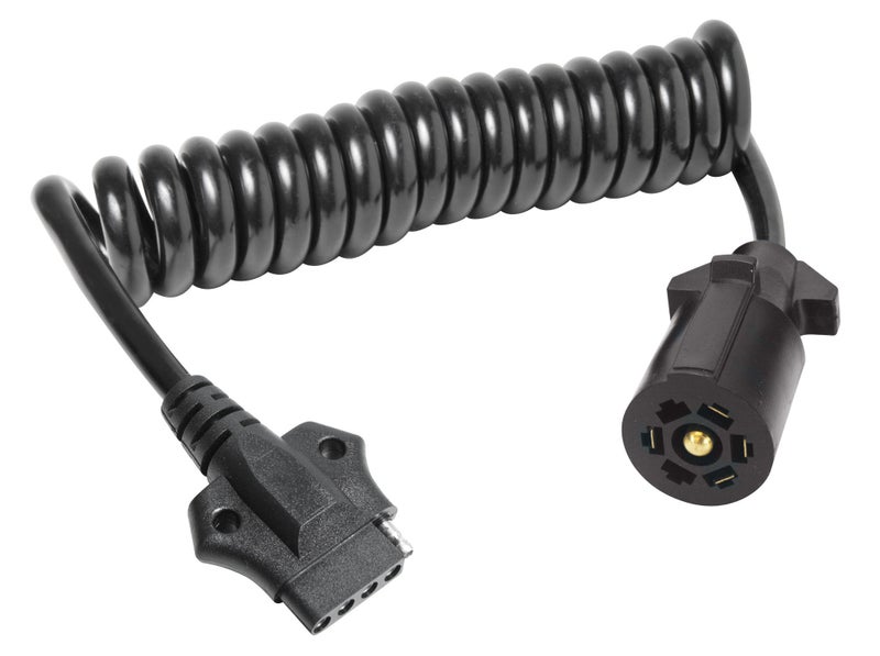 Reese محول أسلاك مقطورة REESE Towpower 85360 من 7-way Blade إلى 5-way Flat، مصمم لأنظمة 12 فولت، بطول 6 أقدام - Image 4
