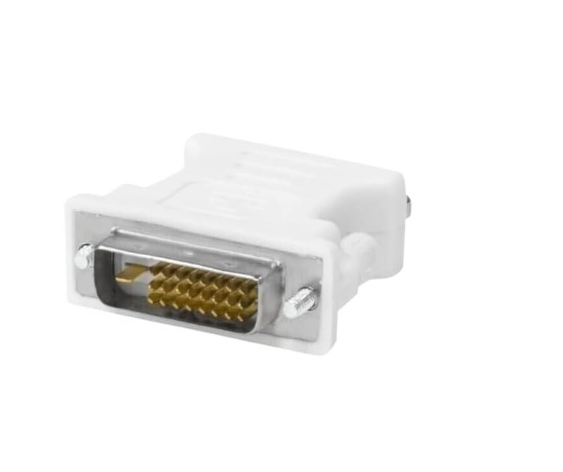 RyzCare DVI to VGA Adapter, DVI-I 24+1 to VGA Male to Female Converter Connector for Laptop Computer PC Host Display Screen Monitor and Projector/DVI Male to 15 Pin VGA Female (Pack of 1) - Image 2