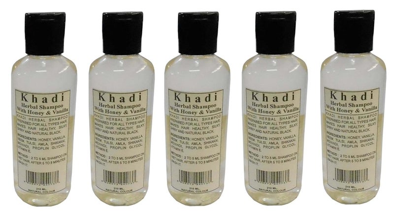 Khadi Natural Herbal Herbigiri Herbal Honey and Vanilla Shampoo 1050 ml