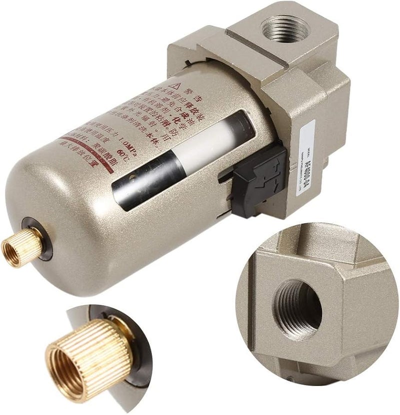 Aluminum Alloy Air Compressor Water Trap Filter Regulator 1 0MPa Pressure - Image 4