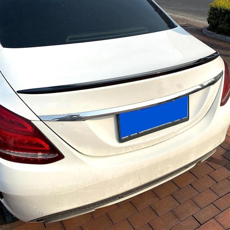 DEMULAX Gloss Black Rear Spoiler for C-Class - Image 5