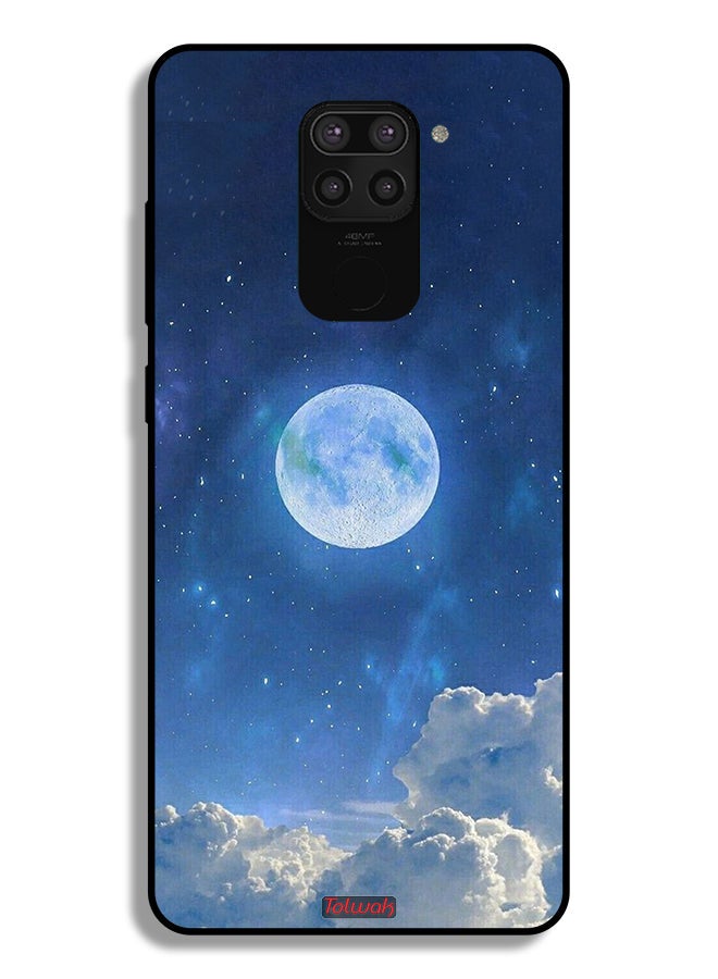 Tolwak Xiaomi Redmi Note 9 Protective Case Cover Moon Clouds  - Image 2