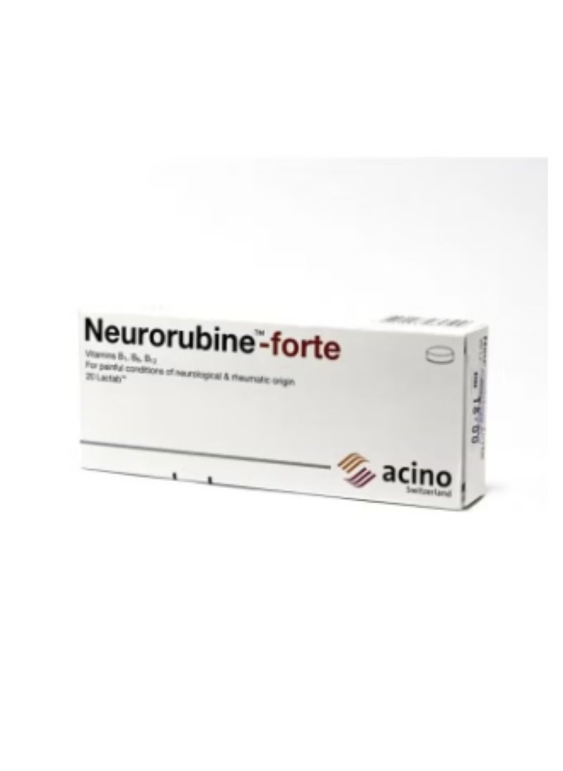 Acino Neurorubine Forte 20 Tablets 