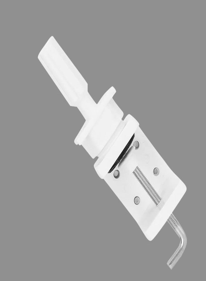 بلوشيا حامل رأس مانيكان للشعر المستعار من BLUSHIA (عبوة من قطعة واحدة)، حامل رأس مانيكان للتجميل، مشبك حامل رأس مانيكان أبيض للشعر المستعار - Image 1