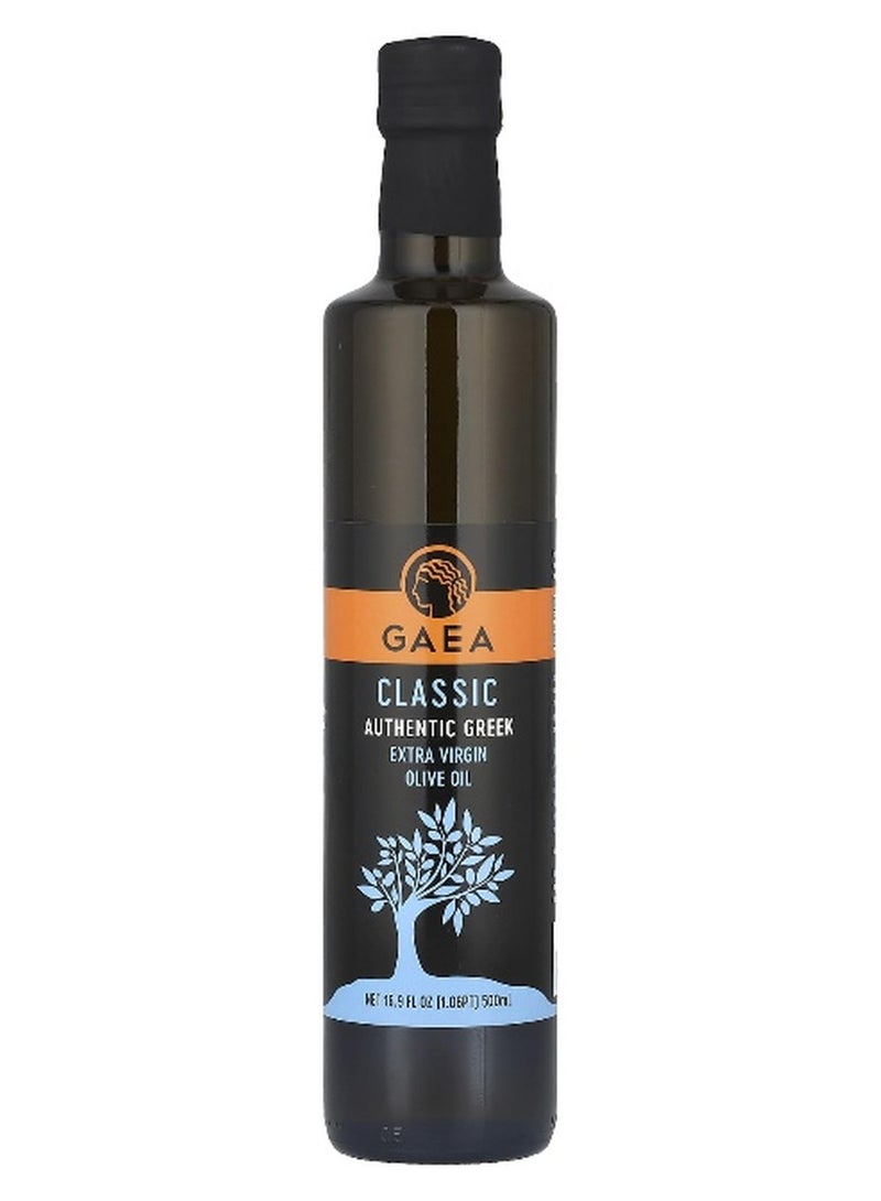 Gaea, Classic, Authentic Greek Extra Virgin Olive Oil, 16.9 fl oz (500 ml) - Image 1
