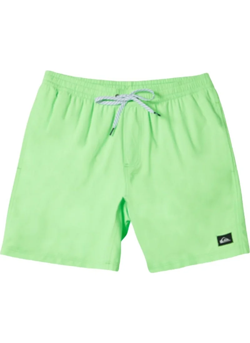 كويك سيلفر Everyday Solid Volley 15 Men's Green Swim Shorts AQYJV03153-GGY0