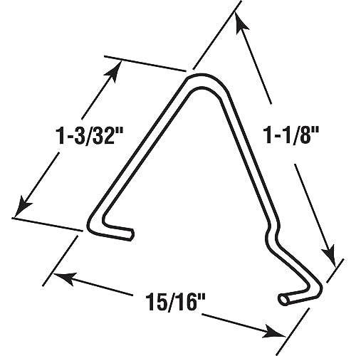 Prime-Line PL 14856 Steel Sash Window Glazing Clip (50 Pack) - Image 2
