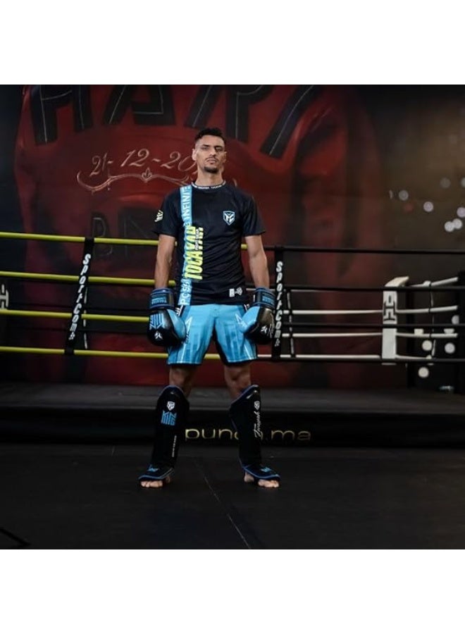 توكايا شورت MMA ريجال إمباكت أزرق فاتح للرجال | شورت قتال خفيف الوزن | شورت تدريب مرن للفنون القتالية المختلطة والجوجيتسو والجم وكرة القدم القتالية - Image 5