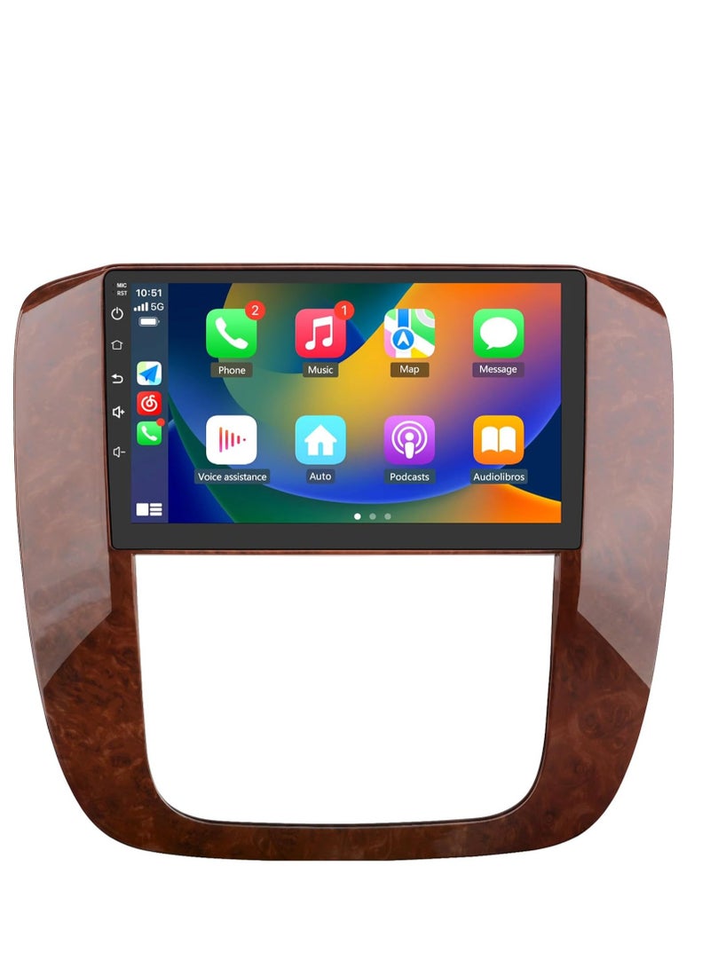 Junsun Car Stereo Radio Android 12 for GMC Yukon Chevrolet Chevy Silverado Tahoe Suburban 2007-2012  - Image 1