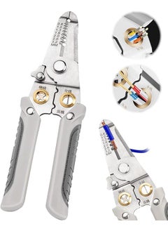EDBIRET EDBIRET All in 1 Multifunction Stainless Steel Wire Puller Plier Cable Looping Splitting Cutting Pliers Electrical Stripping Tool Wire Stripper And Crimping Tool for Electrician  - Image 1