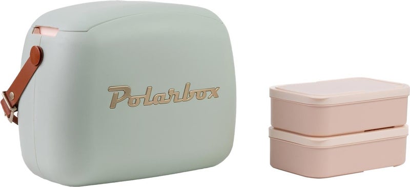 Polarbox Local available supply Insulated Lunch Bag Cooler Bag Insulated Lunch Bag Mini Cooler Bag Ideal for Lunch, School, Office, Beach, Travel, Large Capacity 6L Waterproof, Handles and Shoulder Strap. Upgraded simple practical design - Image 1