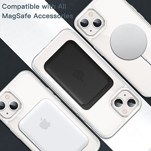 ZedGear for iPhone 13 Case Cover Compatible with Magsafe Anti Yellow Silicone Clear Shockproof Scratch Resistant Protective Phone Soft Silicone Slim Cover for iPhone 13 (Transparent) - Image 5