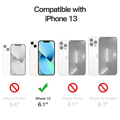 ZedGear for iPhone 13 Case Cover Compatible with Magsafe Anti Yellow Silicone Clear Shockproof Scratch Resistant Protective Phone Soft Silicone Slim Cover for iPhone 13 (Transparent) - Image 2