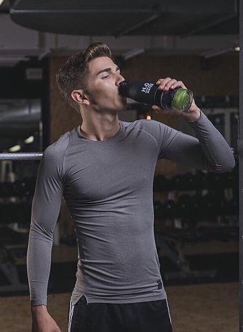 Sports Water Bottle For Healthy and Stylish Lifestyle, Gym Water Bottle, Yoga Workout Water Bottle, Perfect For Detox Water, Healthy Drinks, Fitness, Travel, 650 ml Fruit Infuser Bottle With Carrying Strap - Image 4