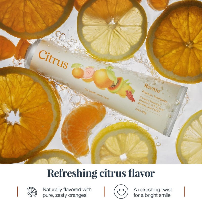 Revitin Natural Toothpaste and Prebiotic Oral Therapy (5 pack) - Image 5