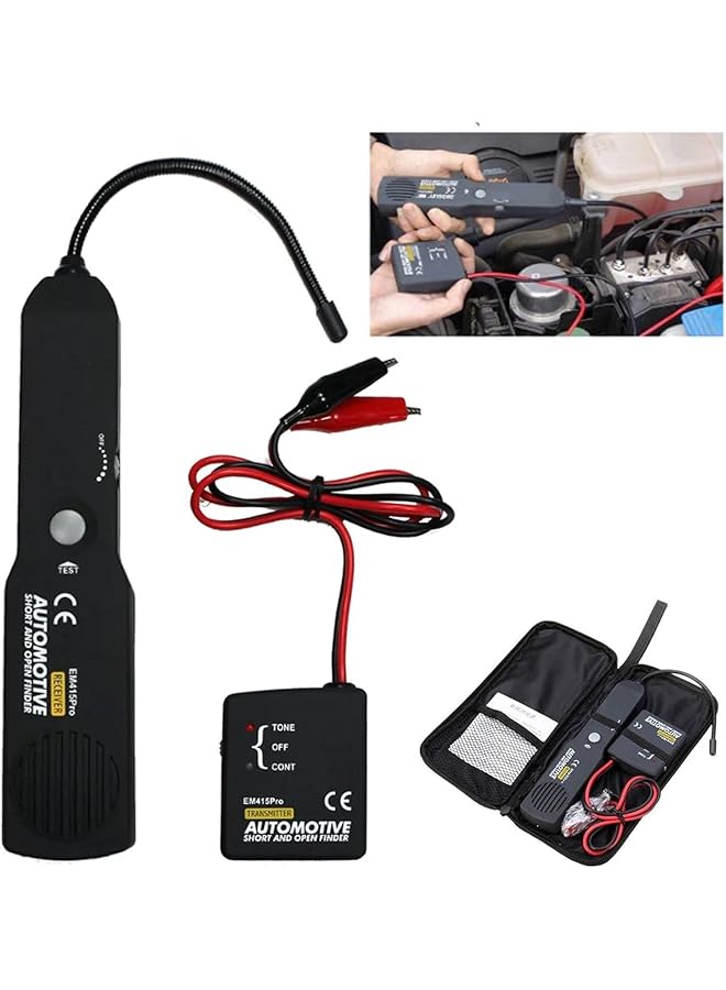 KASTWAVE Automotive Circuit Tester, Car Repair Cable Circuit Wire Tracker Tracers Analyzer Short Open Finder Tester Checker Device Detector Probe Dc 6-42V Car Diagnostic Tool  - Image 1
