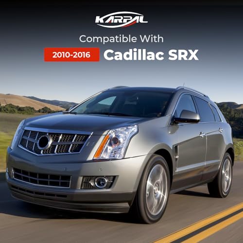 KARPAL Hood Molding Trim Moulding Chrome Compatible with 2010-2016 SRX 22774203 GM1235120 - Image 2