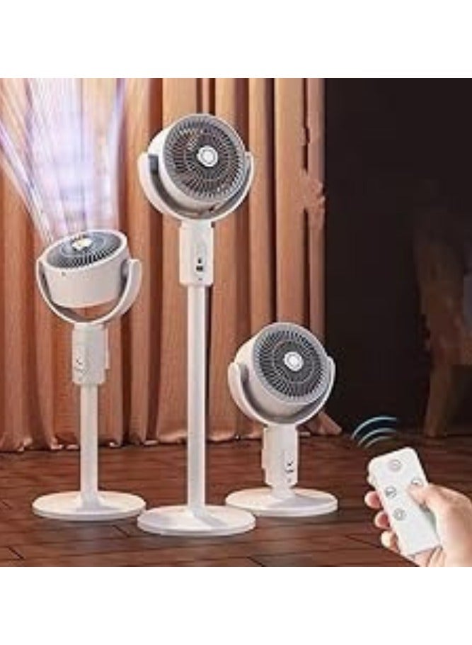 **مروحة تدوير F1 – مروحة تبريد ذكية قابلة لإعادة الشحن من نوع C، مروحة محمولة للتهوية وتدوير الهواء** - Image 5