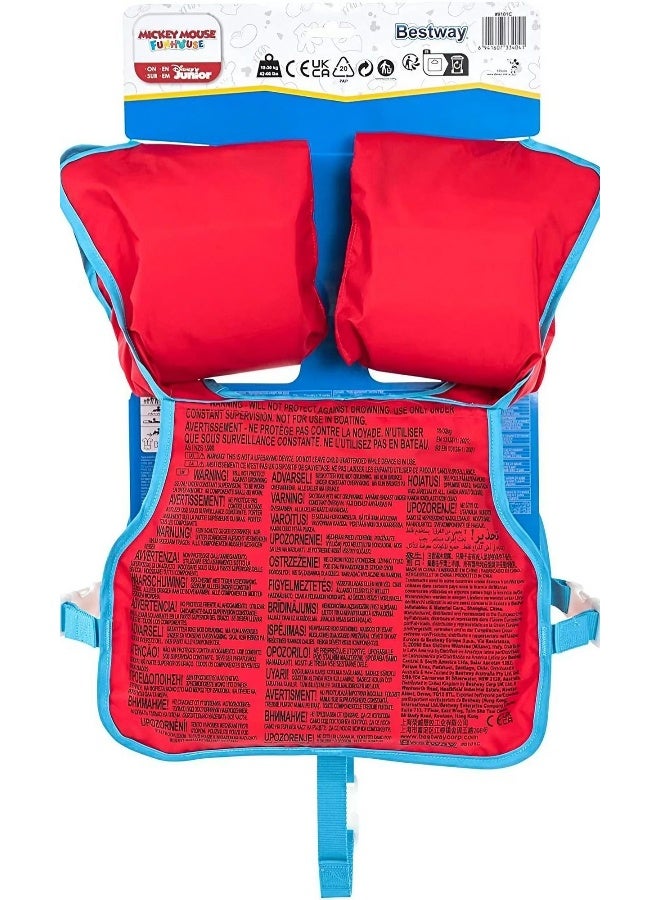 Bestway سترة السباحة بيست واي سويمنغ سيف ABC ديزني جونيور ميكي ماوس - Image 3