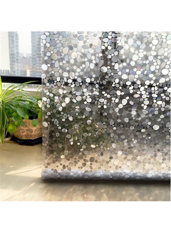 NIBEMINENT Pebble Window Sticker Clear 50x100cm - Image 3