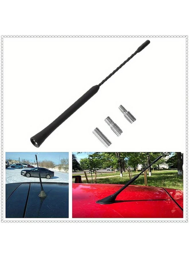 6.88 Inch Car Radio Antenna Pole Roof Mount External Accessory Enhances Signal - Image 3