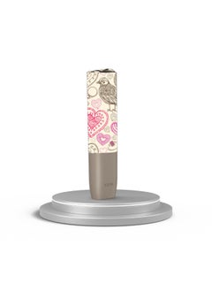 OZO Skins Pink Heart And Birds (SE166HJW) For Iqos ILuma one