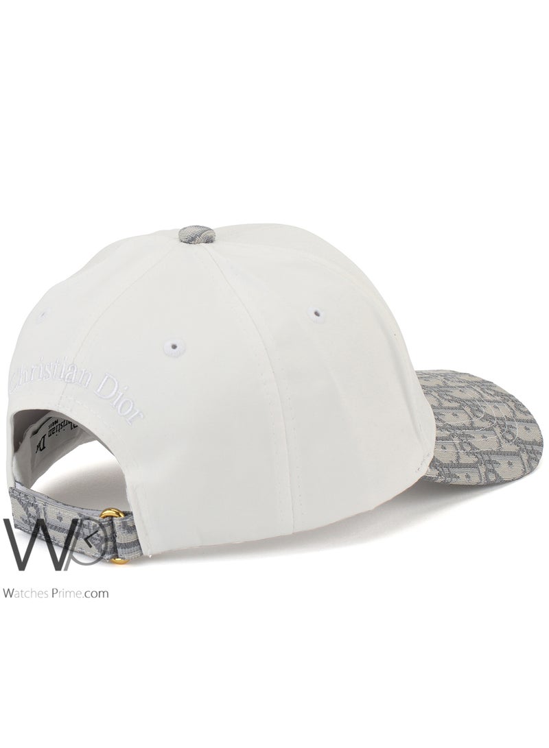 Dior Christian Dior Baseball Cap White Color Cotton Hat For Men  - Image 2