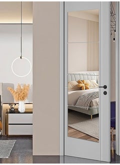 GoldenLike Full Length Mirror Tiles,4Pcs Glass Wall Mirror Full Body Mirror Dressing Mirror Large Rectangle Bedroom Mirror for Home Gym Living Room Closet Door Dorm  - Image 2