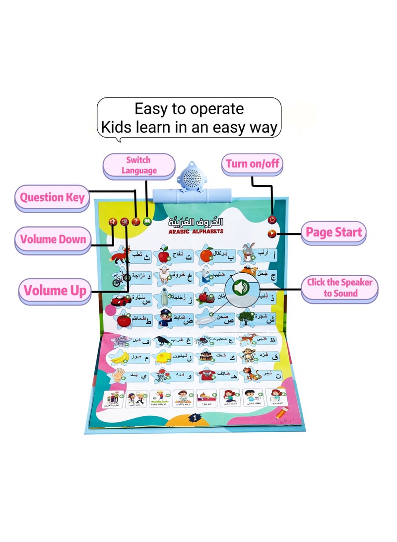 كتاب إلكتروني عربي لقراءة الأطفال، كتب صوتية عربية، قصص عربية للأطفال، كتب عربية ناطقة، كتب تعليم اللغة العربية. - Image 5