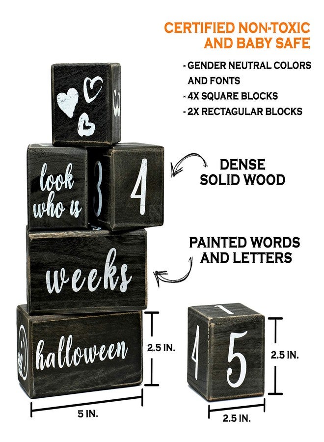 MAINEVENT Baby Monthly Milestone Blocks, Newborn Photography, Baby Shower Accessory - Image 3