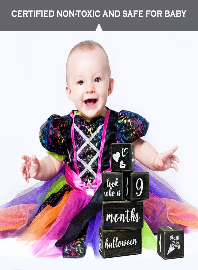 MAINEVENT Baby Monthly Milestone Blocks, Newborn Photography, Baby Shower Accessory - Image 2