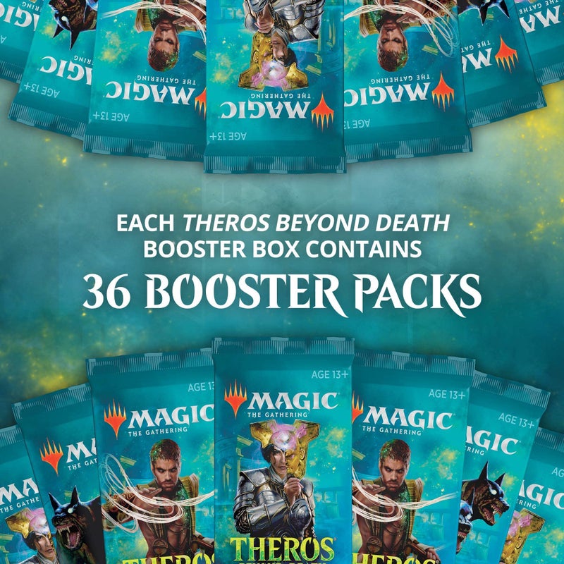 Magic the Gathering Magic: The Gathering Theros Beyond Death Booster Box | 36 Booster Packs (540 Cards) | Factory Sealed - Image 3