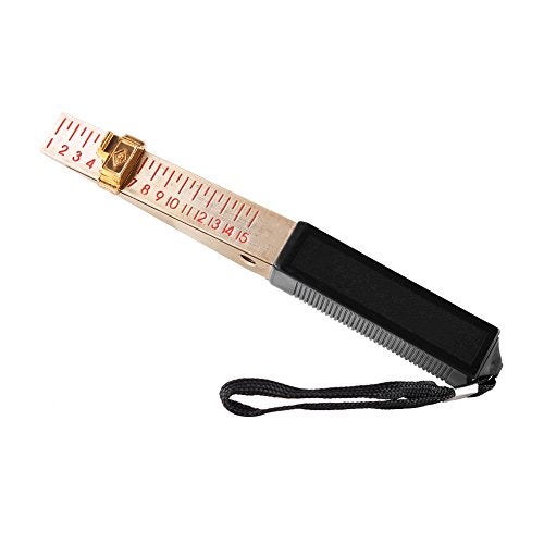 Hilitand 1Pc Wedge Shaped Vernier Feeler Inspection Flatness Measuring Tool for House Engineering (0.5mm) - Image 1