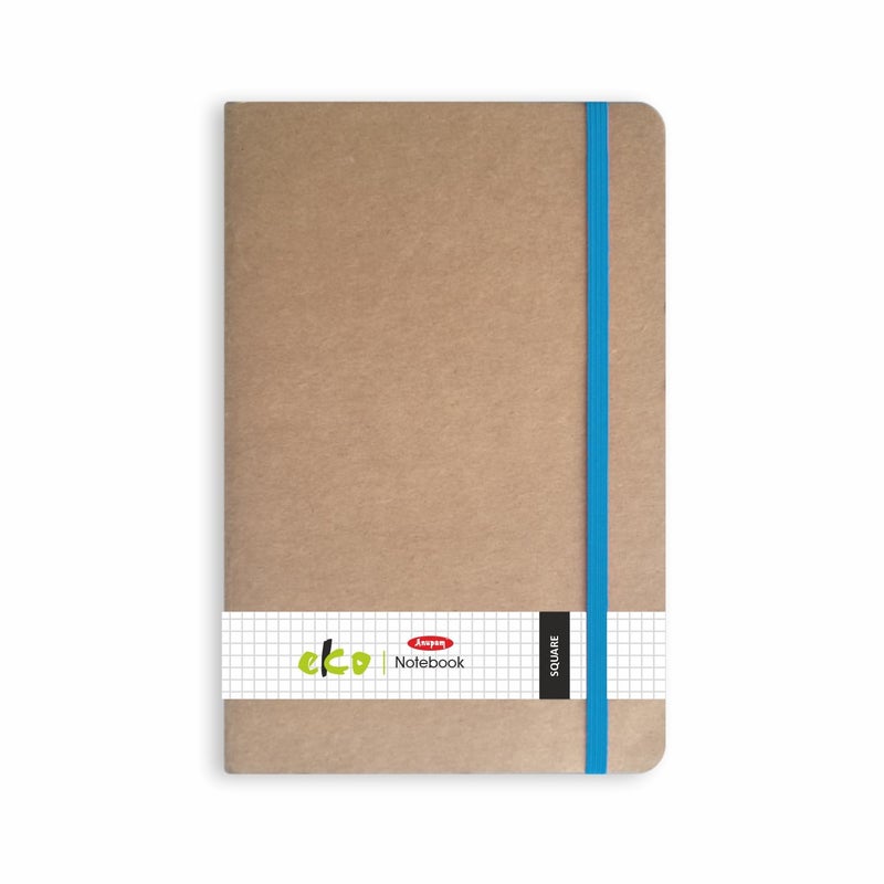 Anupam Eco friendly Eko Writing Journal A5,80 GSM Acid Free Paper, 120 Pages With Kraft Paper Cover-Binding Stitches journal book (Square) - Image 2