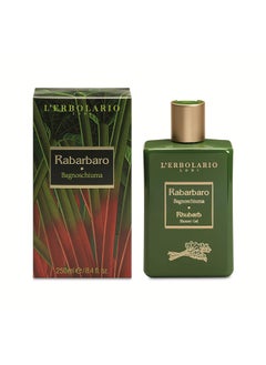 LErbolario Rhubarb Shower Gel  Invigorating Freshness  Gives Body An Energizing Boost  Tones And Softens Skin At The Same Time  Fresh And Bittersweet Scent  Paraben Free  Long Lasting  84 Oz